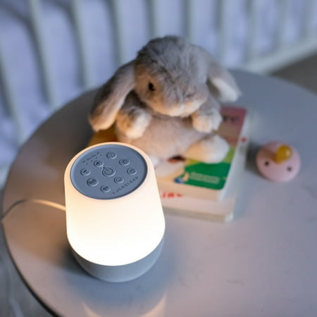 Yogasleep Duet Sound Machine & Night Light with Wireless Speaker - White