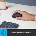 thumbnail image 2 of Logitech MK235 Wireless Keyboard and Mouse Grey - French, 2 of 7