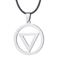 thumbnail image 4 of Collar trisquel de Teen Wolf de ZRM Fashion Charm, collar trisquel de Allison Argent, collar de acero inoxidable, 4 of 5