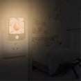 thumbnail image 2 of Yayeee LED Night Lights with Motion Detectors Auto Dusk to Dawn Light Sensors, 2 Pack, Gray Seashell, 2 of 7
