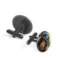 thumbnail image 2 of Monkey Stylish and Versatile Cufflink Set for Dress Shirts, Made of Stainless Steel, Ideal for Formal Occasions, 2 of 6