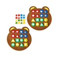 thumbnail image 2 of LEEYNEER Clearance Puzzle Geometric Shape Matching  Educational Building Blocks  Parent-child Interaction  Board Game Best Gift, 2 of 5