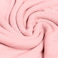 thumbnail image 5 of Cobija tejida algodón Rosa, 5 of 5