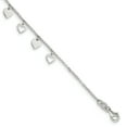 thumbnail image 1 of 925 Sterling Silver Heart Bracelet Charm Love, 1 of 6