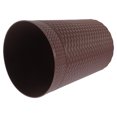 thumbnail image 3 of Imitation Rattan Woven Trash Can Wastebasket Bedroom Living Room Bathroom Trash Can, 3 of 9