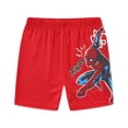 thumbnail image 4 of Marvel Spider-Man Short Sleeve T-Shirt and Short Set (Boys), 2 Piece Set, Sizes 2T-7, 4 of 7
