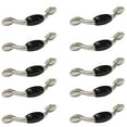 thumbnail image 5 of Mascot Hardware 3-inch Satin Nickel Finish Center to Center Curve Pulls Pack of 10 - Pack-10, 5 of 5