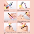 thumbnail image 4 of Lashes With Eyeliner Kit, 3D  Eyelashes Glue Free Quick Dry Oil   For Travel Use, 4 of 8