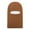 Brown, variant on UngA Baby Girls Boys Knitted Winter Hat Scarf Toddler Kids Earflap Hood Scarves Caps Fleece Lined (White,1-6 Years)