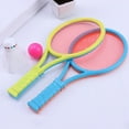 thumbnail image 4 of Kids Tennis Rackets Badminton Set with 2 Rackets, Ball and Birdie,Tennis Racquets Gift Set Play Game Beach Toys for Children Outdoor Indoor Sports, 2/4/10 Pack, 4 of 9
