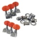 thumbnail image 4 of 6x clavija de afinación de guitarra de aleación de Zinc, perillas de clavija con tornillos, tuercas, juntas para accesorios de guitarra, 4 of 9