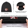 thumbnail image 2 of Hazbin Hotel Beanies Hats for Men Women Winter Warm Knit Hat, Beanies Cuffed Plain Skull Caps, 2 of 8