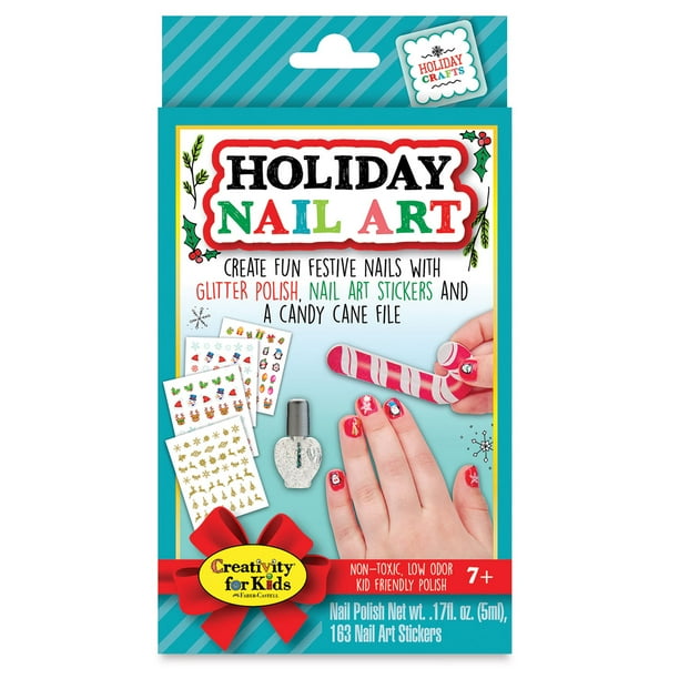 FaberCastell Creativity for Kids Holiday Nail Art Mini Kit Walmart