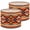 Color 3, variant on Linen Drum Lampshades dry lunaria floral Watercolor winter wedding flower Boho 13"x13"x10" Light Shade for Table Lamps Floor Lamps Drum Lamp Shades Lampshade Replacement Assembly Required
