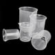 thumbnail image 5 of Vasos de Laboratorio de Plástico de Varios Tamaños, 5 Uds., Taza Graduada de Medición de Prueba, 5 of 9