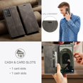 thumbnail image 6 of Wallet Case for Samsung Galaxy A73 5G,Magnetic Protect PU Leather Flip Case with Card Holders RFID Blocking Kickstand Shockproof Protection Cover for Samsung Galaxy A73 5G (Coffee), 6 of 9