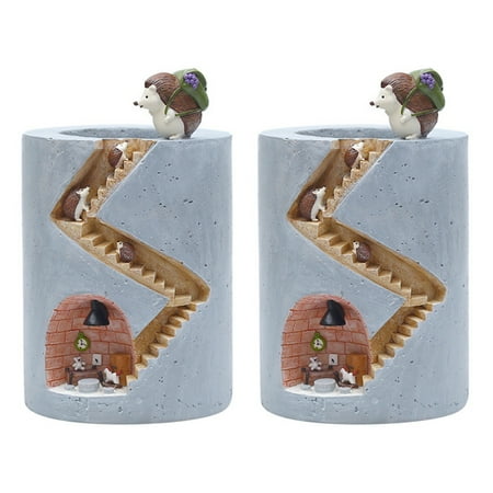

NUOLUX Flower Pot Miniplants Succulent Pots Decorative Container Succulents Vase Pot Planter Holder Container