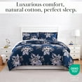 thumbnail image 2 of Southshore Fine Living, Inc. 100% Cotton Duvet Cover Set Twin/Twin XL, Comforter Cover, Floral Blue, 2 of 8