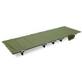 thumbnail image 1 of Lit de Camping Pliant Portable Extérieur pour une Personne Capacité de Charge 330LB, 1 of 8