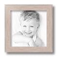 thumbnail image 2 of ArtToFrames 8" x 8" Contrast White Picture Frame, 8x8 inch White Wood Poster Frame (WOM-4931), 3 Pack, 2 of 7