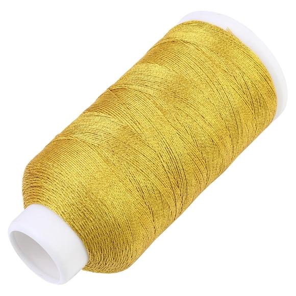 CRAFTHROU 1 Set Golden Nylon Thread for Sewing and Quilting by Artisans and Sewers