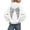 White, variant on Women's Angel Wing Hoodie Sequined Embroidered Pullover Winter