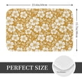 thumbnail image 2 of Picia Rose Flowers Pattern Flannel Doormat – 16x24 Inch Non-Slip Indoor Mat, Absorbent & Quick-Dry Rug for Entryway, Bathroom, Kitchen, and Bedroom, Machine Washable, 2 of 7