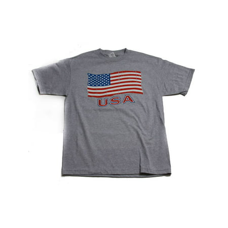United States of America Flag USA T Shirt, Grey X-Large | Walmart Canada