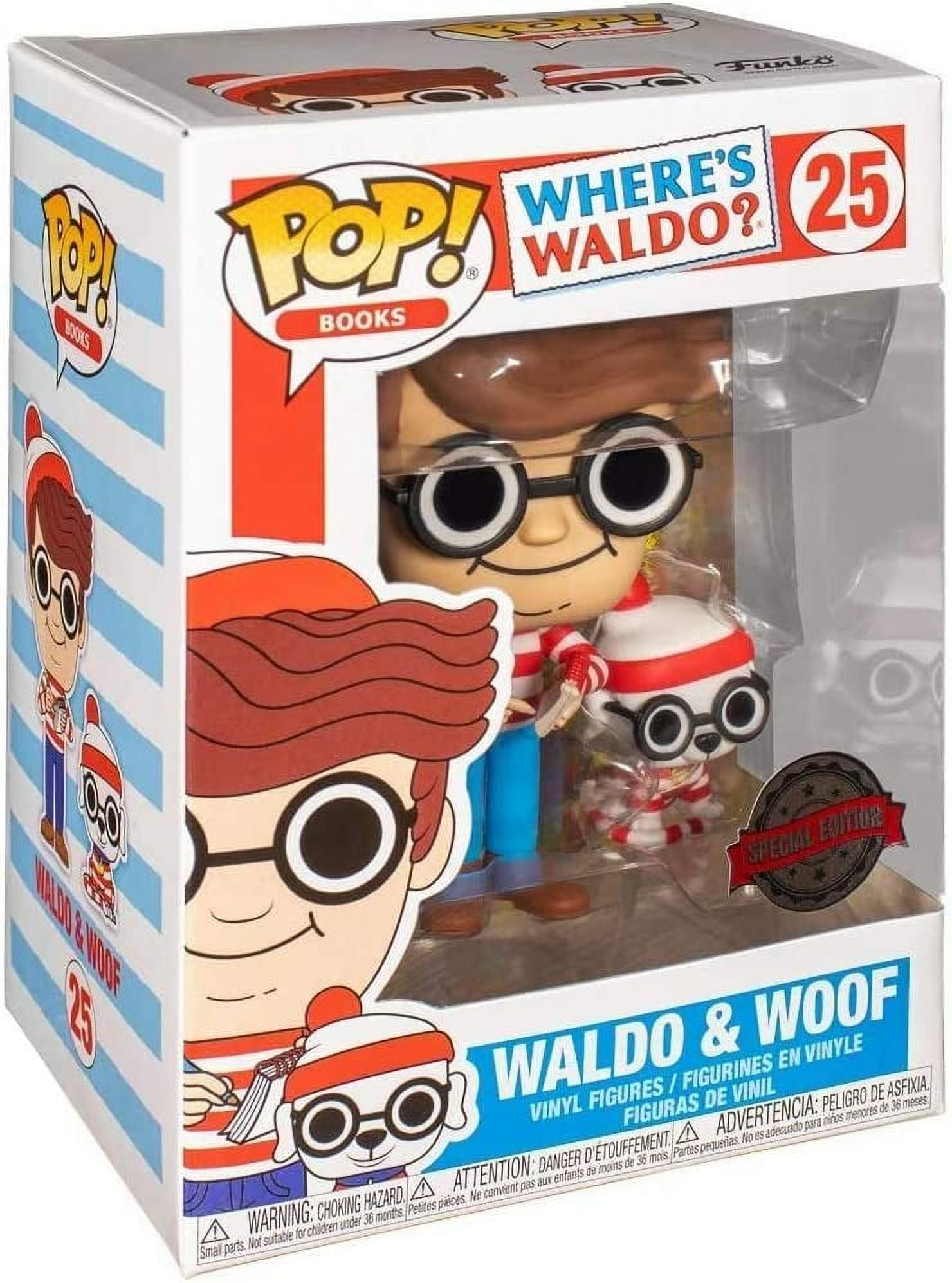 Funko Pop! Books: Where's Waldo - Waldo & Woof (Exclusive)