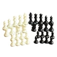 thumbnail image 4 of BELOVING 34 Pcs Pièces d'Échecs en Résine Dames Jeu Tournoi Échecs Figures 7.5cm King, 4 of 10