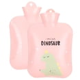 thumbnail image 2 of 2Pcs Cartoon Hot Water Bottle Large Cute Portable Water Injection Autumn Winter Hand Warmer, 2 of 14