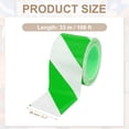 thumbnail image 2 of Uxcell Floor Marking Tape, Self-Adhesive Warning Safety Tape Caution Stripe for Walls Floors ["3.1 Inch x 110 ft"] Green/White, 2 of 7