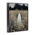 thumbnail image 2 of Floral Ghostie in Field Black Framed Giclee Art, 11 x 14, Made In USA, 2 of 7