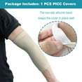 thumbnail image 3 of Arm PICC Line Sleeve Protector, Elbow Breathable Cast Nursing Cast Cover Supplies for Arm Circumference 12.2"-14", 3 of 6