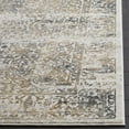 thumbnail image 2 of SAFAVIEH Princeton Tennyson Overdyed Floral Area Rug, Silver/Anthracite, 4' x 6', 2 of 5