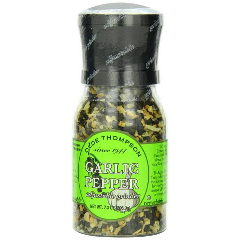 Olde Thompson Garlic Pepper, 7.3Ounce Grinders (Pack of 2) Walmart
