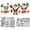 Dwarf 01, variant on 1Set 2Set 22Pcs Santa Claus Cutting Dies for DIY Scrapbooking Metal Christmas Chimney Die Cuts Embossing Stencils Template for Paper Card Making Decoration Album Craft Decor