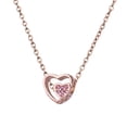 thumbnail image 4 of Charm para Pulsera LuckyLy Dije de Corazón Doble Acero Inoxidable Y Zirconia Cúbica Modelo Talia rosa UNITALLA, 4 of 8