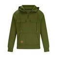 thumbnail image 3 of Patlollav Men Sweatshirt Hoodies Workout Gym Sports Running Outdoor Winter Jackets, 3 of 5