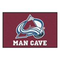 thumbnail image 1 of Fanmats 14414 NHL Colorado Avalanche Nylon Universal Man Cave Starter Rug, 1 of 3