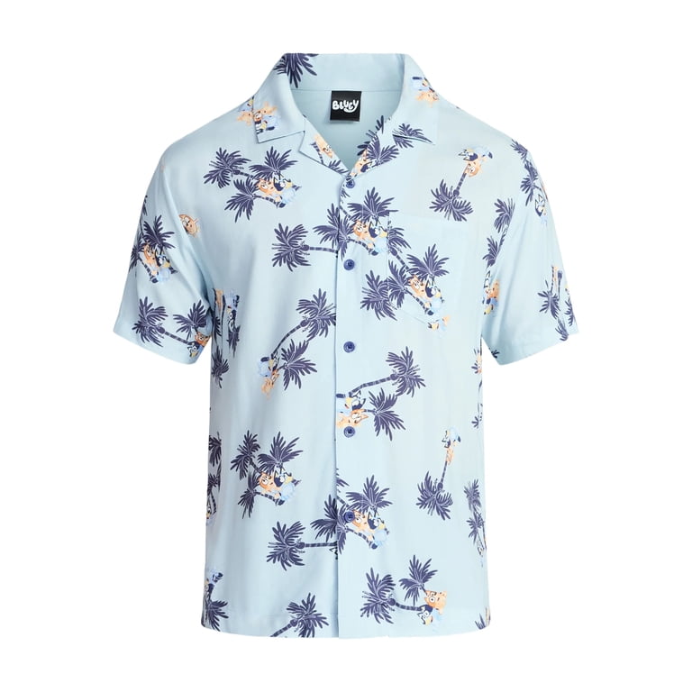 Bluey Men's Graphic Button-Up Shirt photo 5