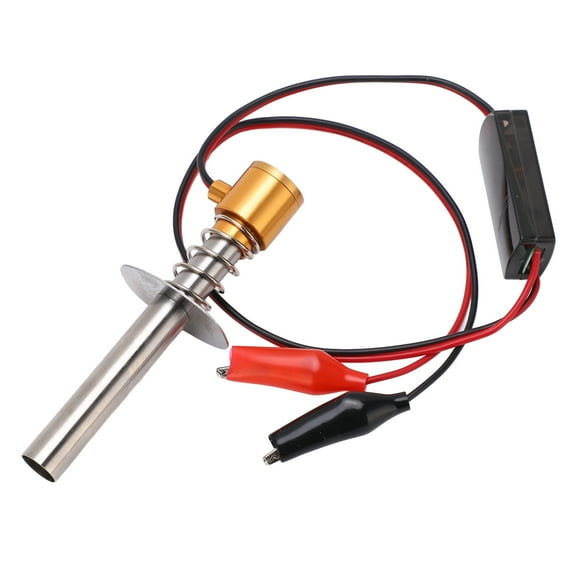 RC Car Igniter, Safe To Use Long Service Life Strong Glow Plug Starter Igniter Kit For Aircraft Model For Car Model