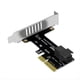thumbnail image 1 of Tarjeta de Expansión PCI-e A SFF-8643. Adaptador PCIe X4 A SFF8643 para Unidad de Estado Sólido SSD NVMe PCI-EX4/X8/X16., 1 of 5