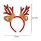 thumbnail image 5 of Diademas de asta de Navidad Yuyangstore diadema de reno regalos de Navidad Rojo, 5 of 5
