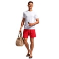 thumbnail image 3 of CRZ YOGA Mens Swim Trunks 7'' Quick Dry Mesh Lining Athletic Casual Swimwear Shorts with Zipper Pockets, 3 of 5