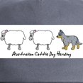 thumbnail image 2 of CafePress - Cartoon Blue Heeler Herding Cap - Adjustable 100% Brushed Unisex Casual Cotton Baseball Cap, Beige, 1, 2 of 2