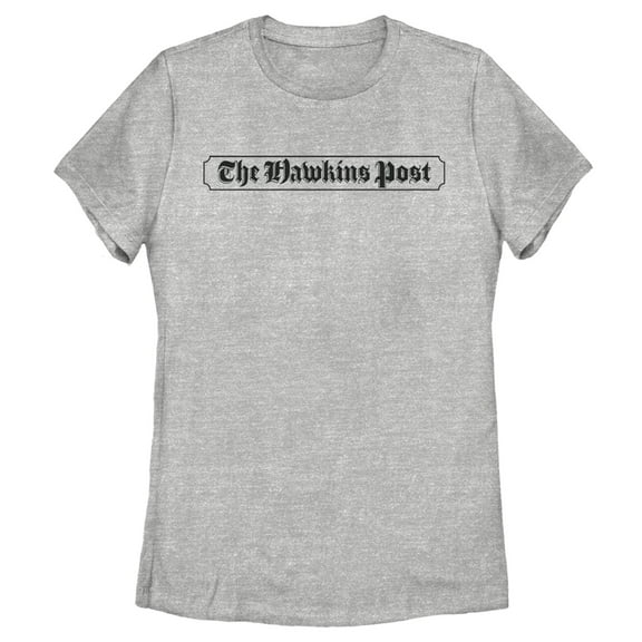 Netflix Women's Stranger Things Hawkins Post Logo Graphic T-Shirt