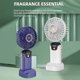 thumbnail image 3 of Ventilador Portátil Con Batería Mini Ventilador Eléctrico De Mano Con Pantalla LED Soporte De Pantalla De Batería 5 Velocidades De Viento Ajustables Operación Silenciosa, 3 of 7