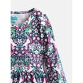 thumbnail image 2 of Wonder Nation Girls Play Dress with Long Sleeves, Sizes XS-XXL, 2 of 3