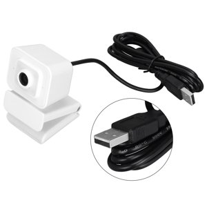 Haute résolution 1080P Webcam 30fps, 360 Rotation, USB Webcam ordinateur avec couverture de protection